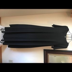 Short Sleeve Swing Dress with Pockets size S